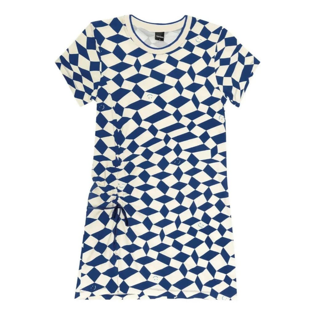 Vestido Infantil Feminino Formas Geométricas Rovitex Teen