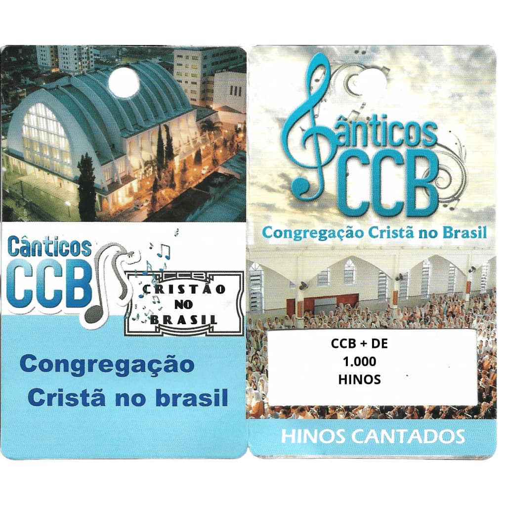 HINOS CCB AVULSOS MAIS HINARIO 05 CANTADOS