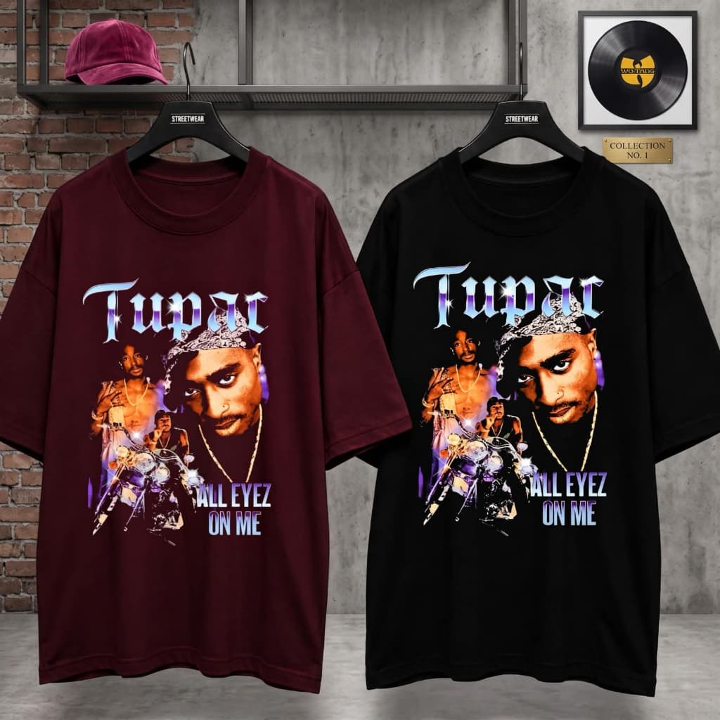 02 Camiseta Oversized Lançamento Gola Redonda Algodão Rapper Lançamento Promoção