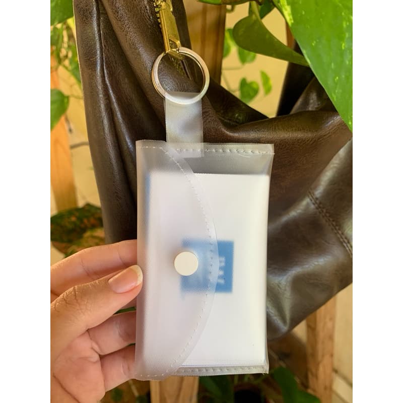 CHAVEIRO PORTA-CARTÃO PARA PREGAÇÃO RESISTENTE