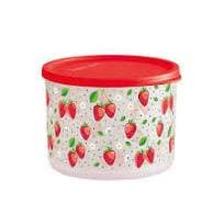 Tupperware Refri Line Redondo Morangos 2,1 Litros Linha Armazenagem