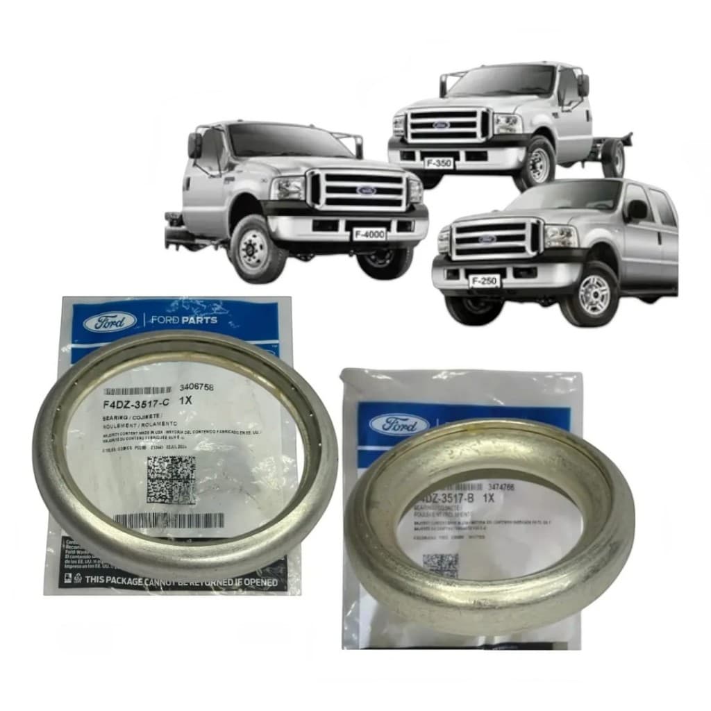 Kit Rolamento Superior da Coluna de Direção Ford F250/F350/F4000  AFM Auto Peças