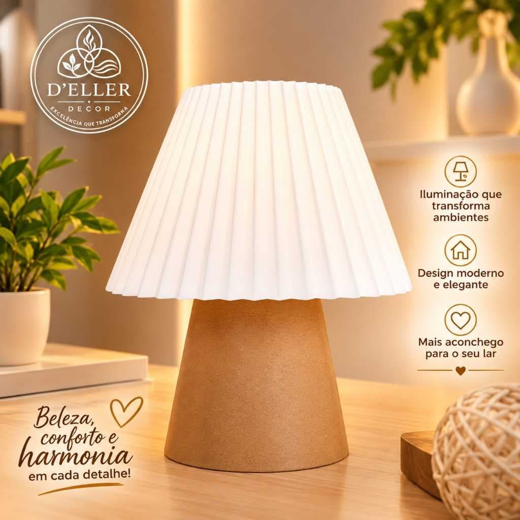 Luminária Cuenca Decorativo Moderno Impressão 3D Luz Quente Sala Quarto Presente