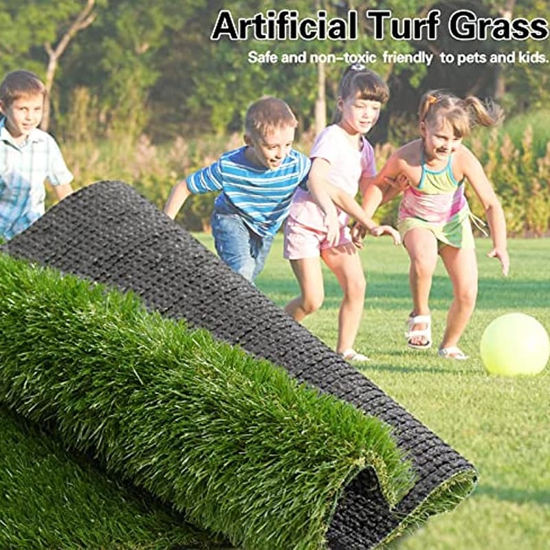 Grama Sintética 25mm 2x3,5-13m – Grama Artificial Premium Para Jardim, Piscina, Quintal e Área Externa