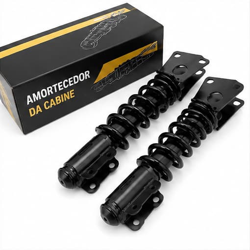 Amortecedor Cabine Kit 2 Traseiro Mola Volvo VM 20712868