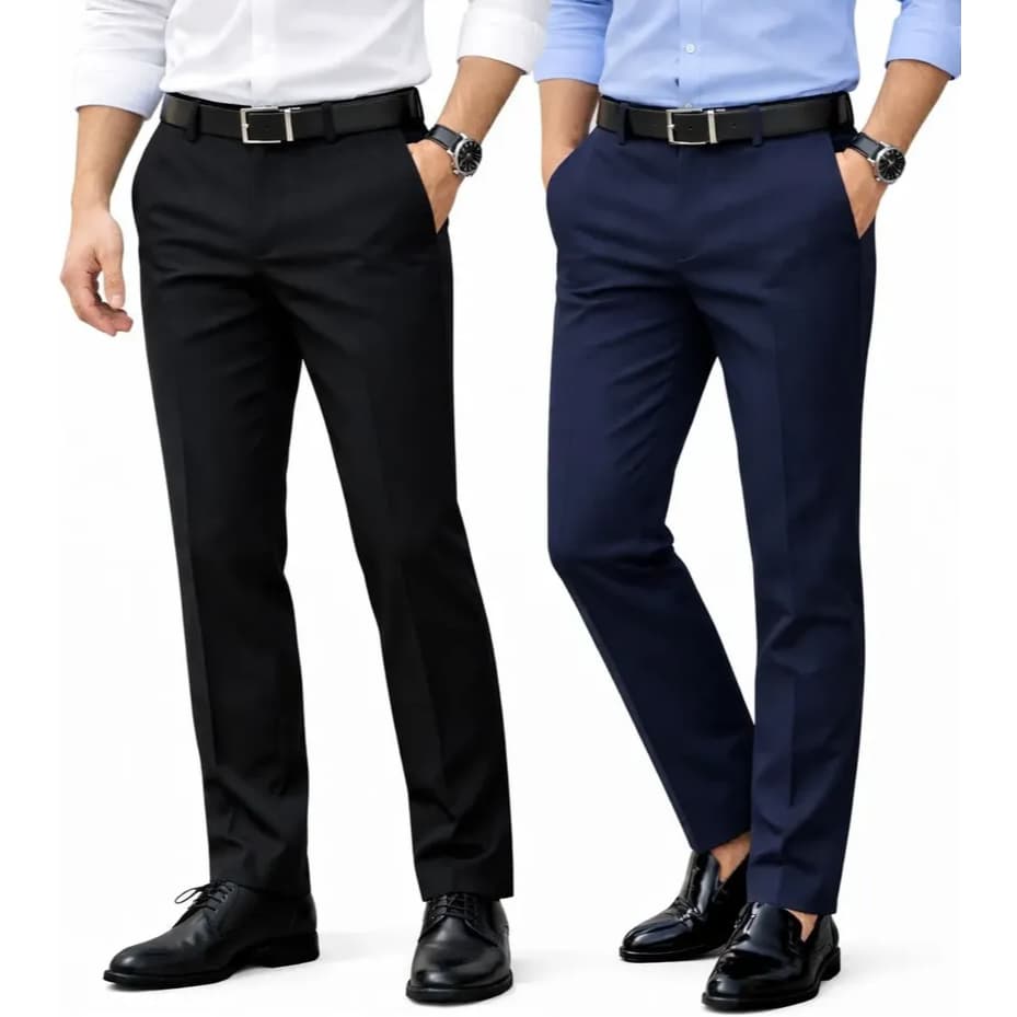 CALÇA SOCIAL MASCULINA OXFORD PREMIUM 150 ENVIO IMEDIATO TAMANHO 36 AO 54