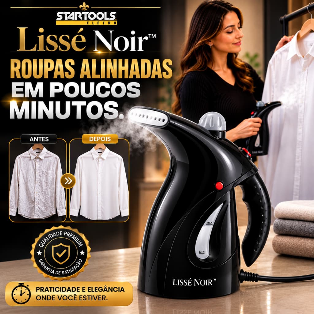 Passadeira Ferro a Vapor Portátil 127V-Vaporizador de Roupas: Desamassa Tecidos Vapor Contínuo Aquecimento Rápido