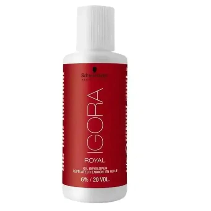 3 Agua Igora Royal Ox Água Oxigenada 20 vol - 60 ml