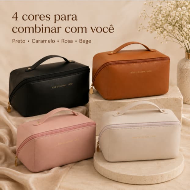 Necessaire Organizador Feminino Para Viagem, Resistente À Água, Grande Capacidade, Bolsa Multiuso De Alta Qualidade Para