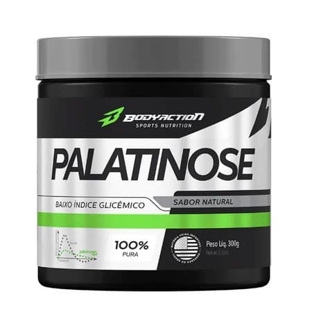Palatinose 300g Body Action – Carboidrato de Absorção Gradual para Energia e Performance
