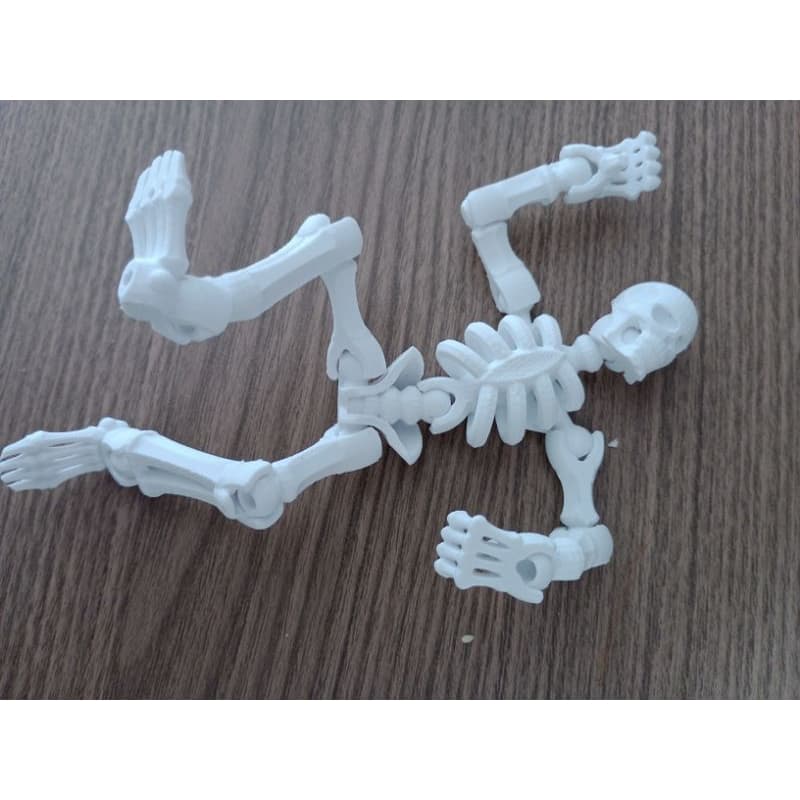 Caveira Esqueleto 3d Articulado ideal para Artistas Desenho ou Decoração