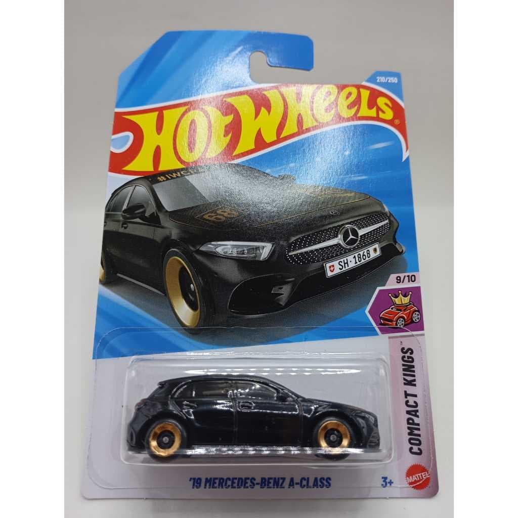 Carrinho Miniatura Hot Wheels 19 Mercedes-benz A-class Jjk44 Preto