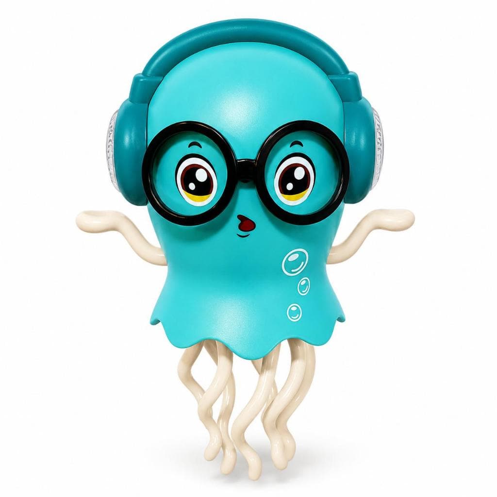 Brinquedo Infantil  Polvo Dançante Eletrônico com Led e  Musica