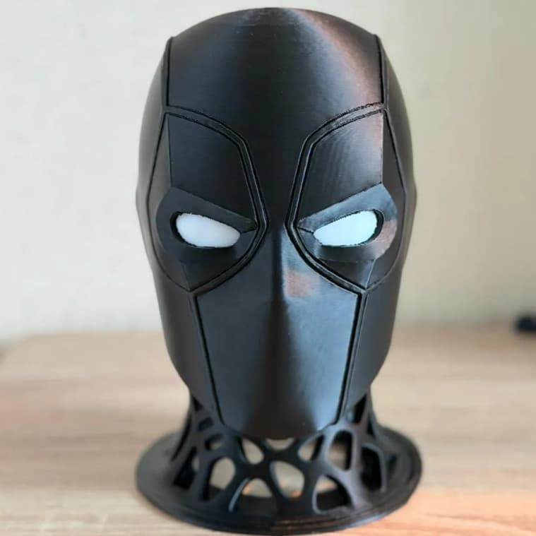 Suporte para Headset Gamer Deadpool 3D | Porta Fone de Ouvido para Mesa | Organizador de Headset Gamer