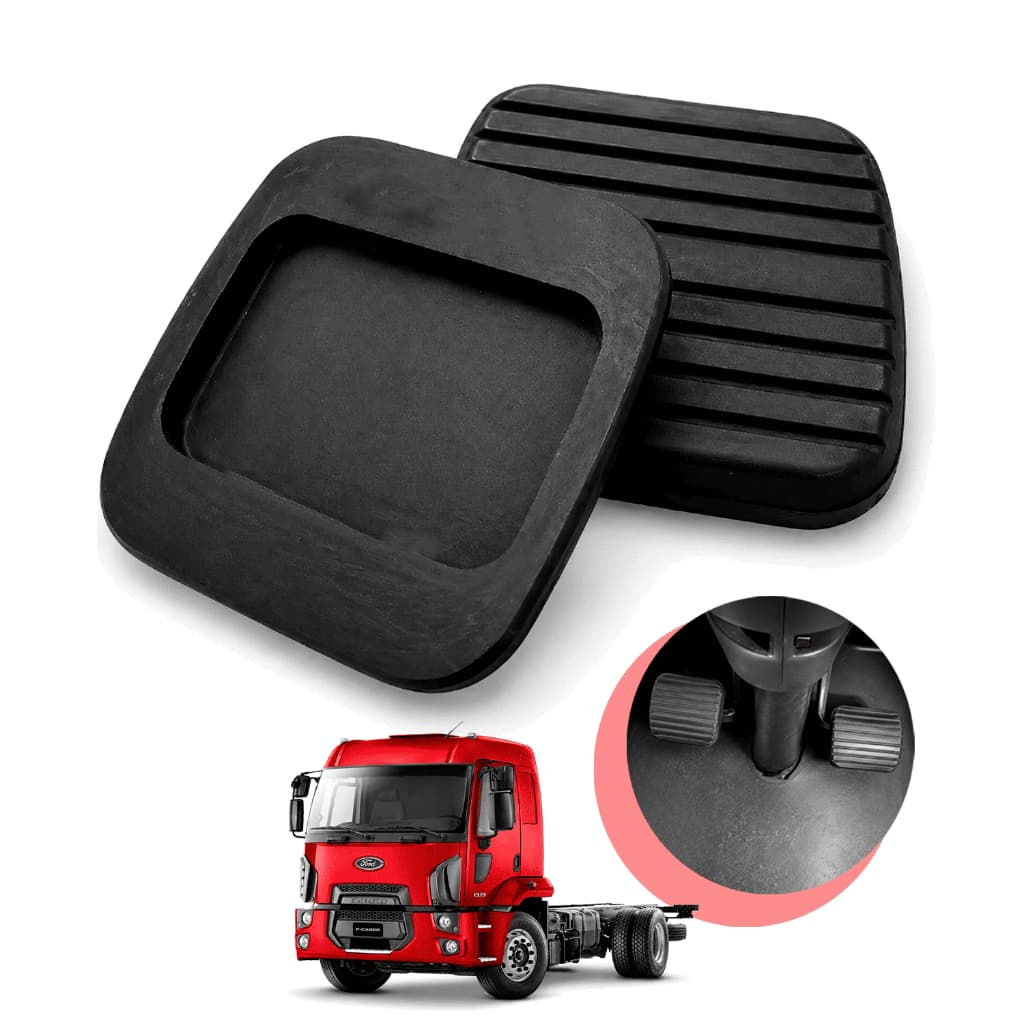 2 Capa De Pedal Manual Embreagem Freio Ford Cargo 815 816 1119 Todos Os Anos