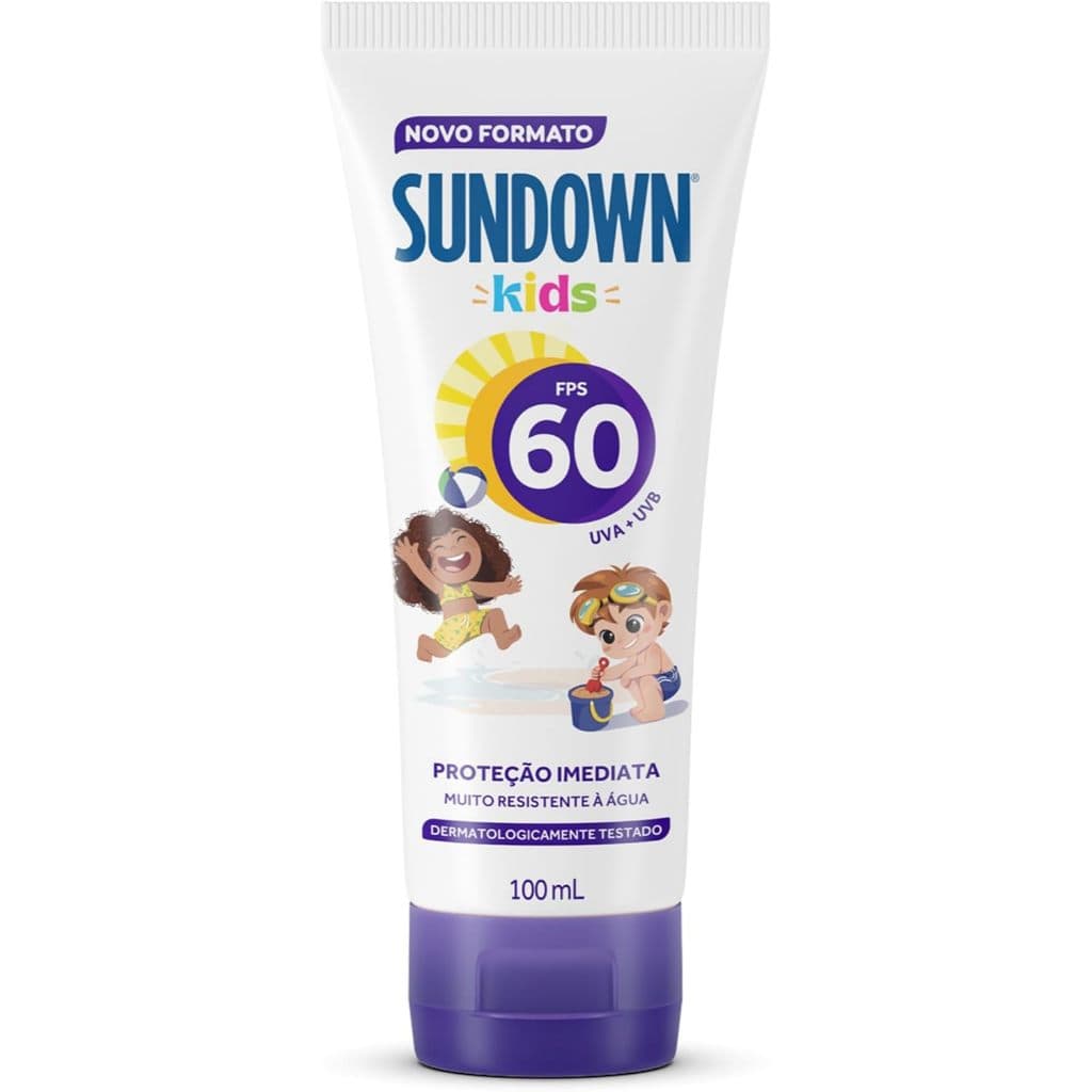 Protetor Solar Sundown Kids Praia e Piscina FPS60 - 100ml
