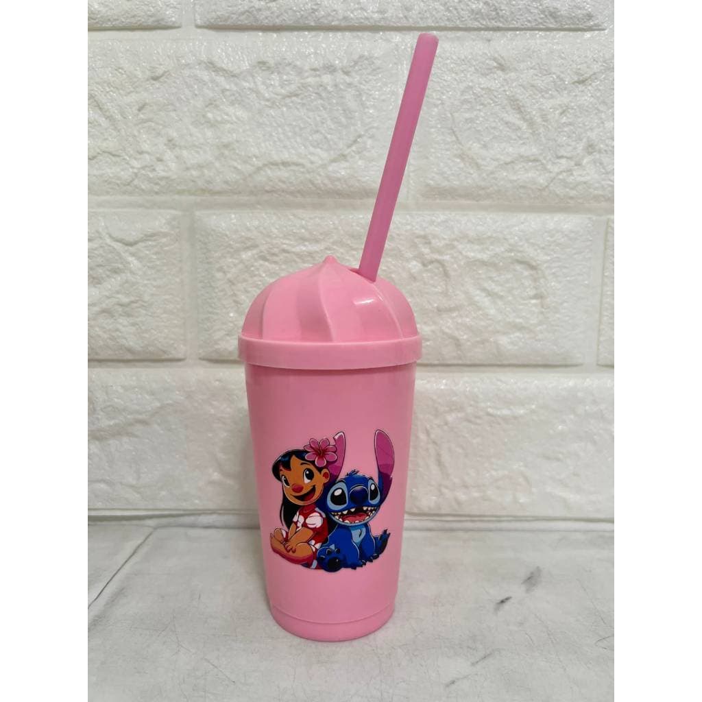 20 Copos 250ml Personagens Infantil Brinde Lembrança Tampa Aniversario Infantil