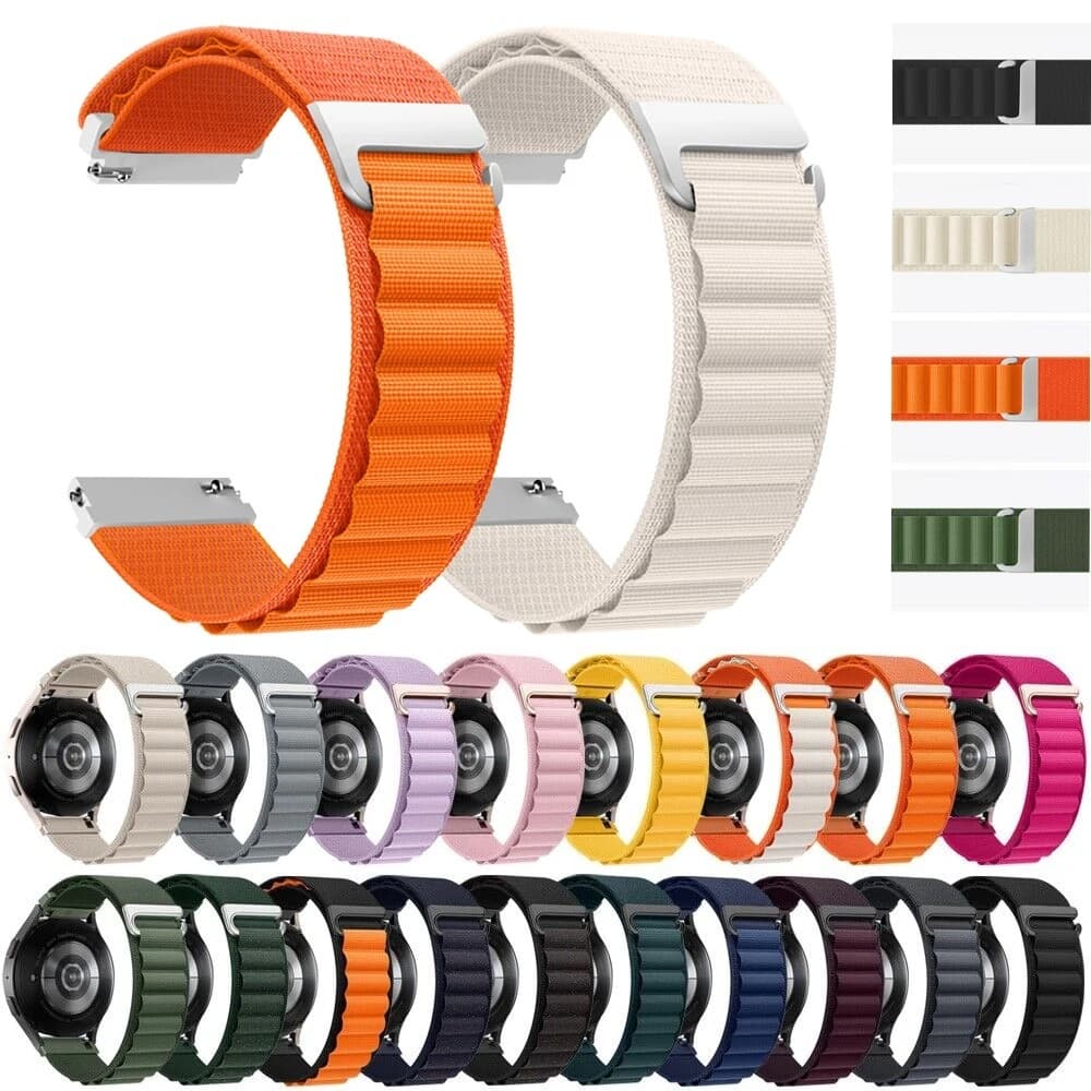 Pulseiras NSmart style Trail e Alpinist em NYLON compatíveis com Vivoactive 5