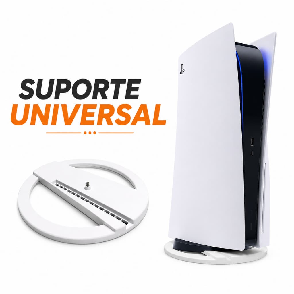 Suporte para Ps5 Playstation 5 Base Vertical Slim Pro Mesa Dock, Mlehor ventilação