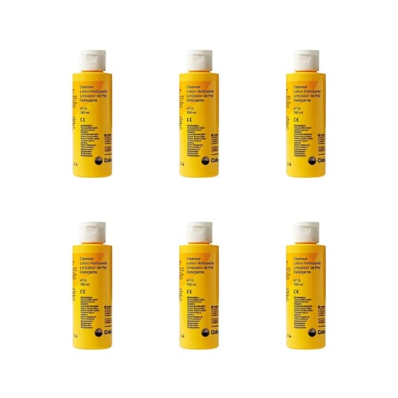 Kit 6 Limpador De Pele 180ml Comfeel Cleanser Coloplast 4710
