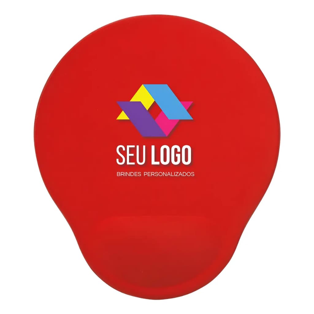 Kit 10 Mouse Pad Personalizado 20x23 Ergonômico Apoio Punho