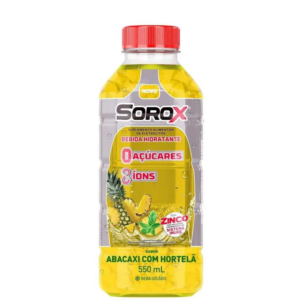 Sorox Abacaxi Com Hortela 550Ml GENOMMA LAB