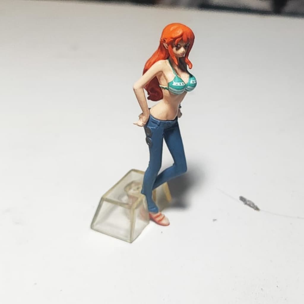 Boneca Nami One Piece Salvat Vol.7 Colecionavel S/revista