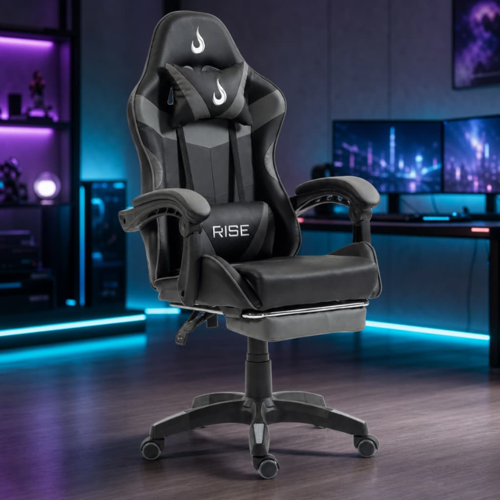 Cadeira Gamer Rise Mode X06 com Inclinação 90° a 135°
