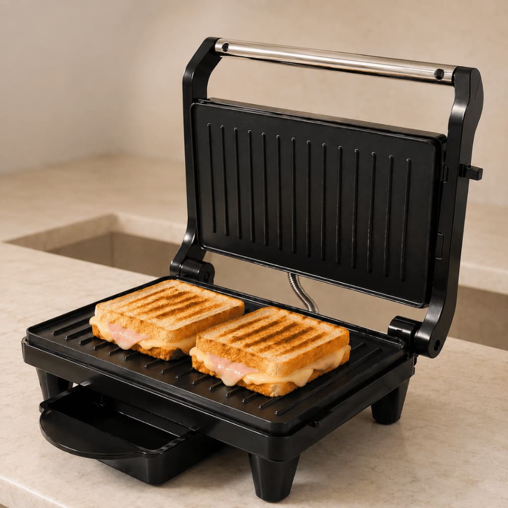 Sanduicheira Grill Antiaderente Fritadeira