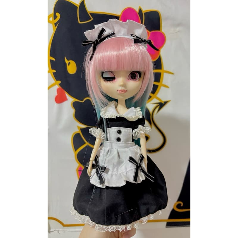roupa de empregada para bonecas Pullip e blythe (boneca não inclusa, não vendo a boneca)