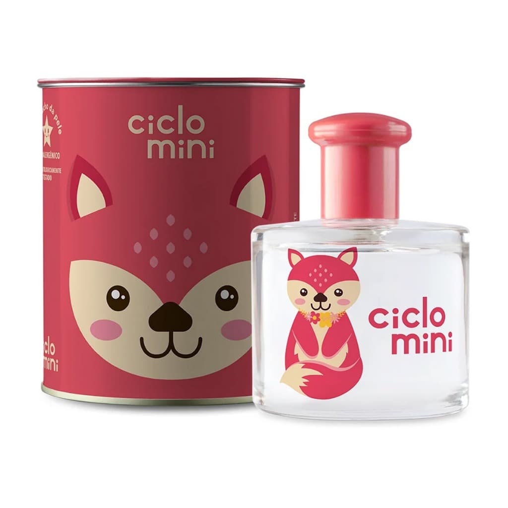 Raposete Deo Colônia Mini Ciclo Cosméticos 100ml