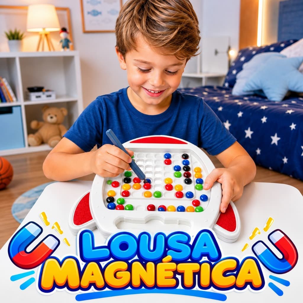 Lousa Magnética Brinquedo Educativo Infantil Prancheta