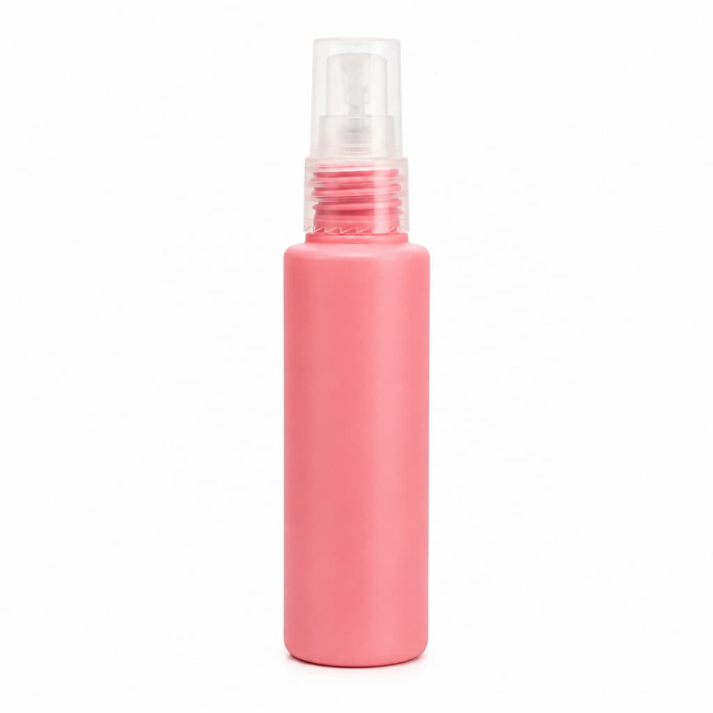 mini frasco pump  50 ml rosa  - rosa