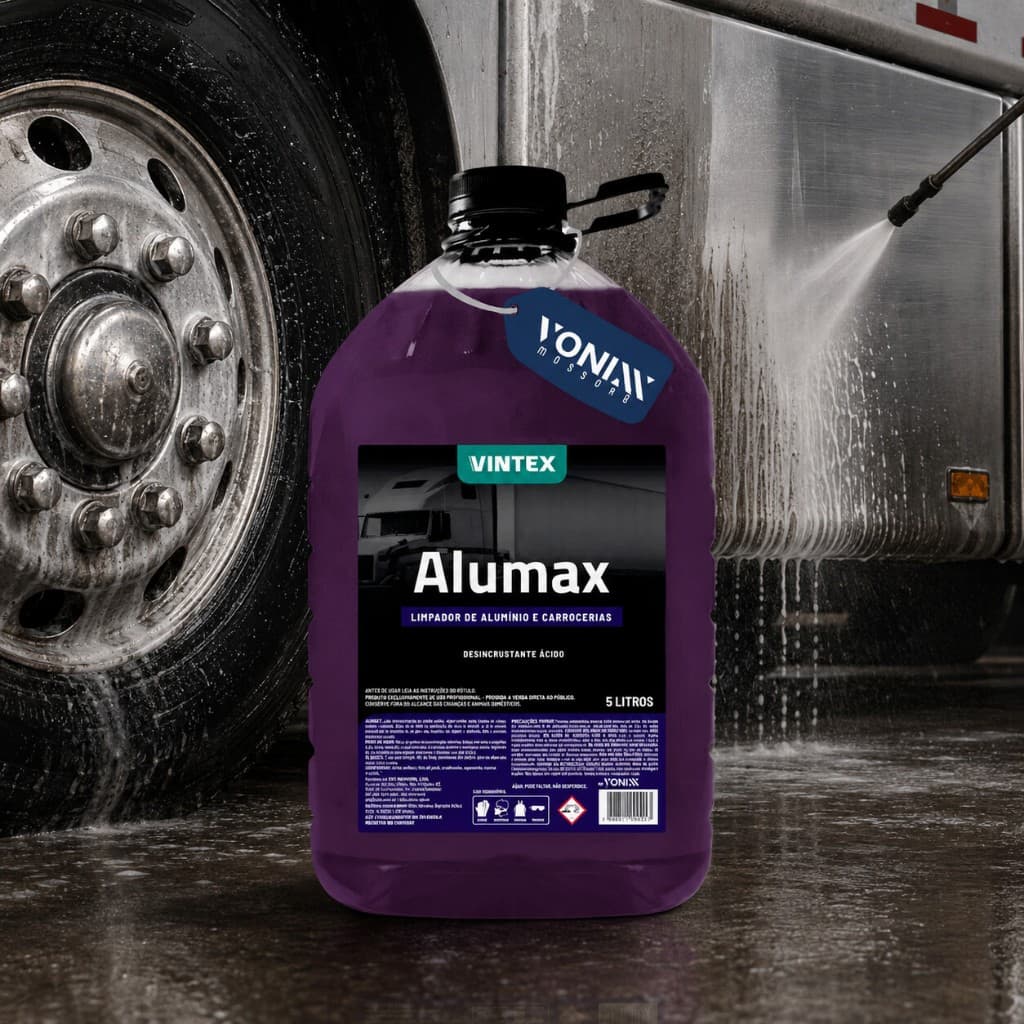 Alumax Vintex 5L Limpador Ácido para Alumínio e Chassis