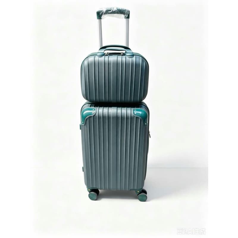 Kit Mala de Viagem + Frasqueira de Mão – Rodinhas 360° Mala Rígida Resistente