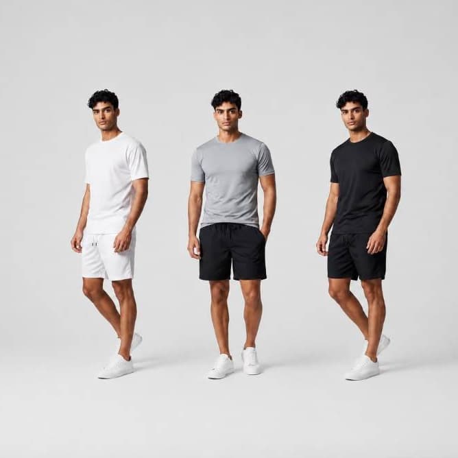 Kit 3 Camiseta Masculina Dry Fit Básica Lisa Academia