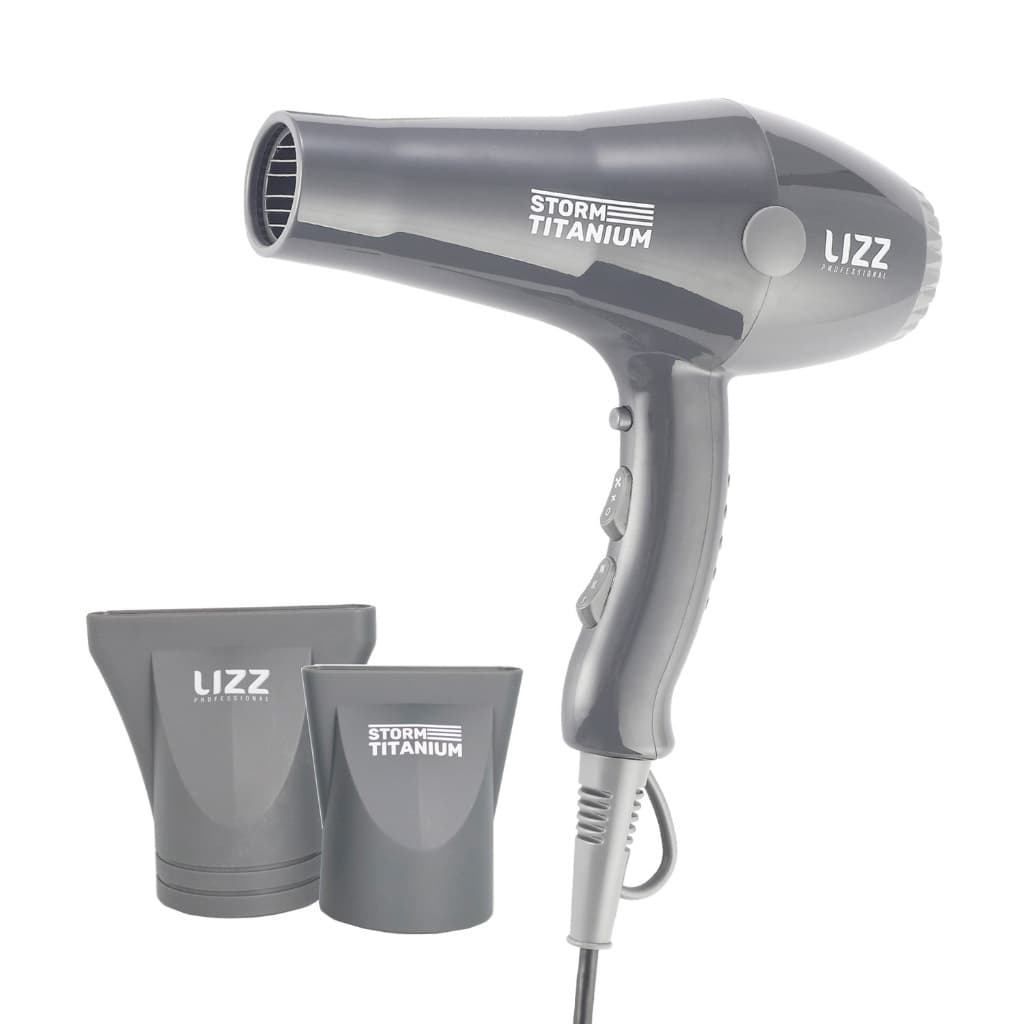 Secador Profissional Storm Titanium (2150W / 2400W) – Lizz Pro