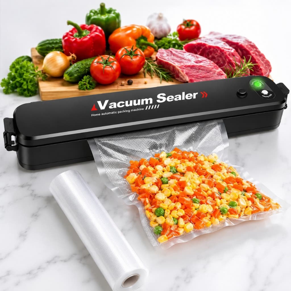 Seladora a vacuo de Alimentos Doméstica 110v Hermética