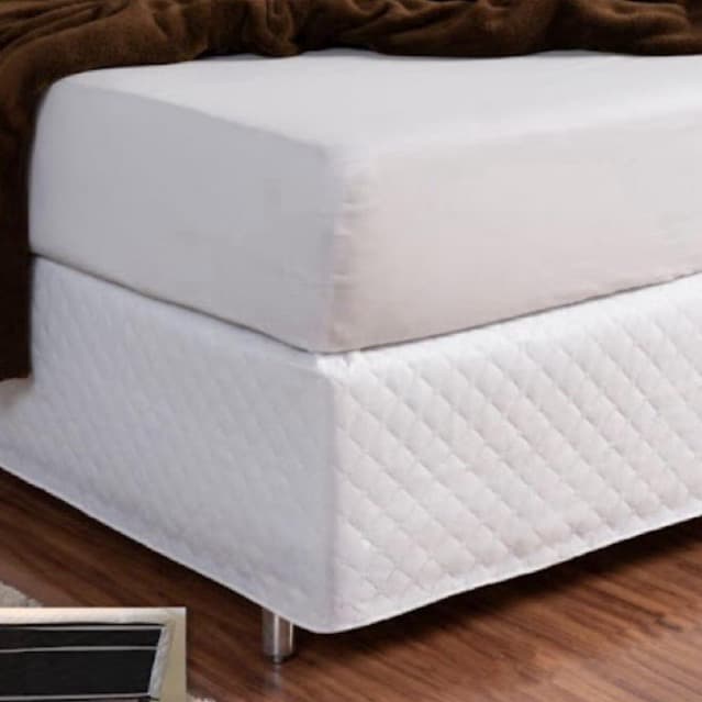 1 Saia para Cama Box Matelassê Luxo