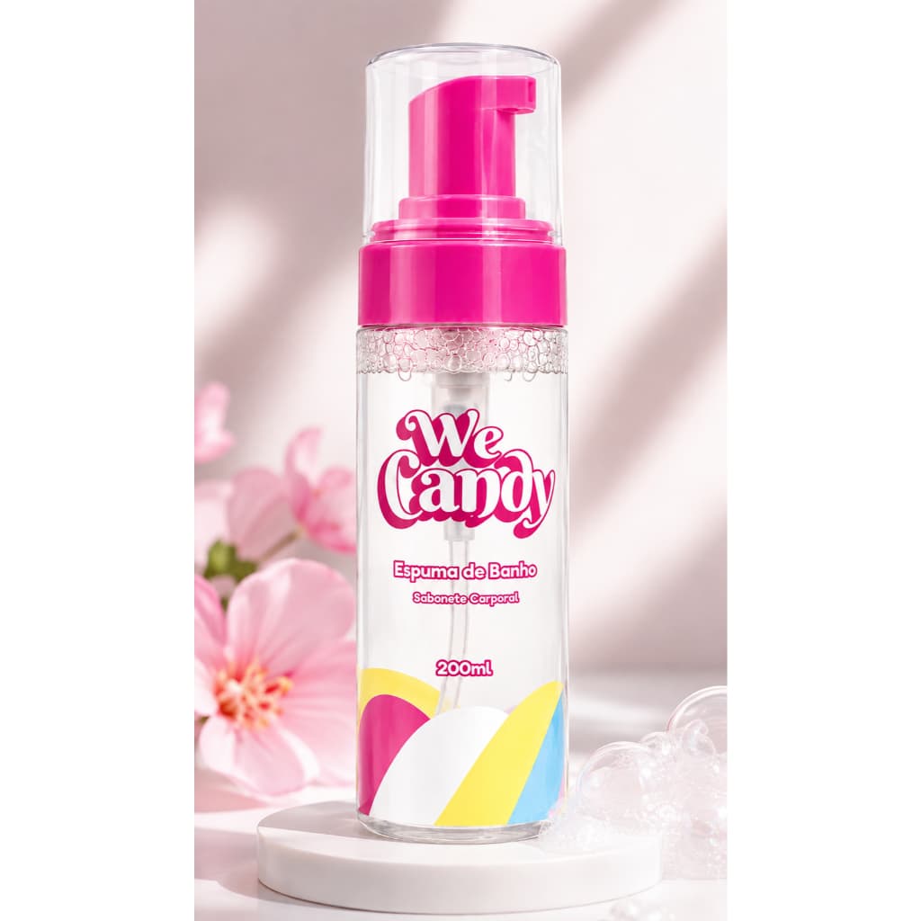 Espuma de Banho Vivai 200mL – Limpeza Suave, Pele Macia e Perfumada