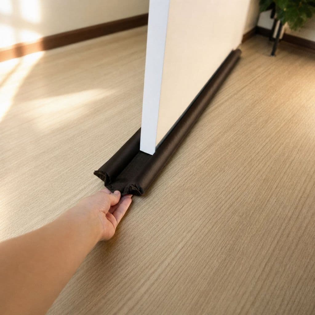 Veda Porta Duplo 80cm Protetor Fresta Anti Poeira Frio