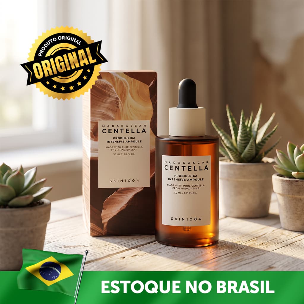 SKIN1004 Madagascar Centella Probio-Cica Intensive Ampoule 95ml Sérum Facial Coreano Calmante Anti-acne Pele