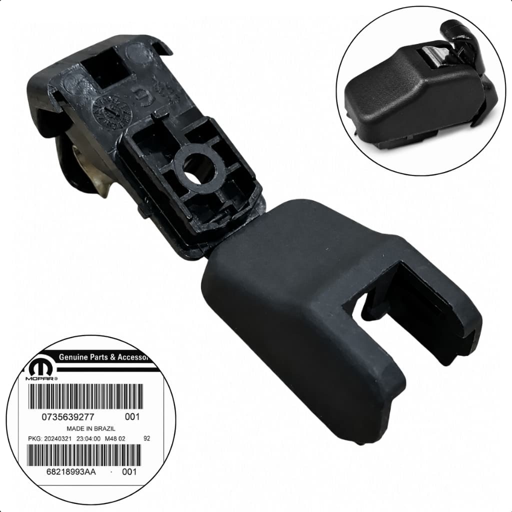 Suporte Presilha Quebra Sol Preto Jeep Renegade Rampage Toro Pulse Argo Cronos Fastback Original