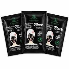 Máscara Facial Black Peel Off com Carvão Ativado 10 g