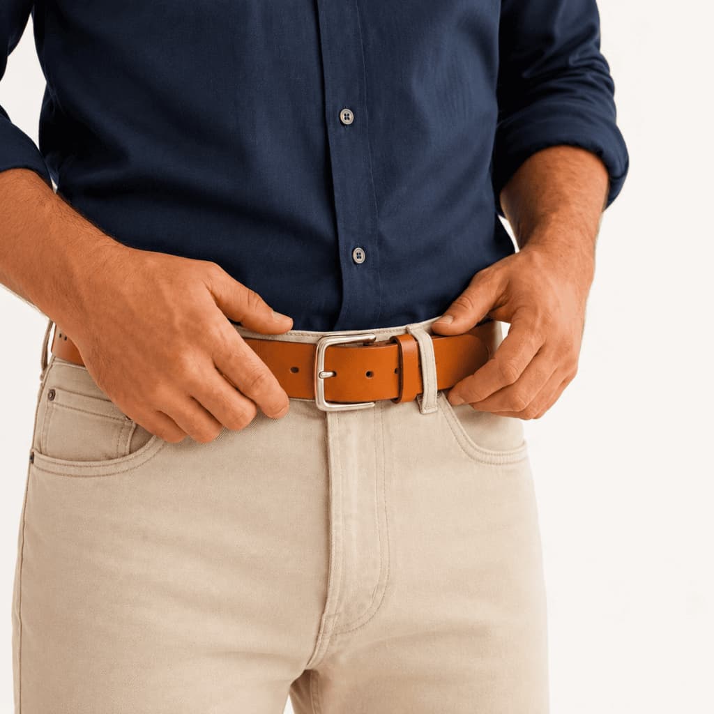 Cinto Unissex Feminino e masculino Couro Sintético Premium 3cm Largura Casual Social Tamanho Especial Plus Size 110 cm