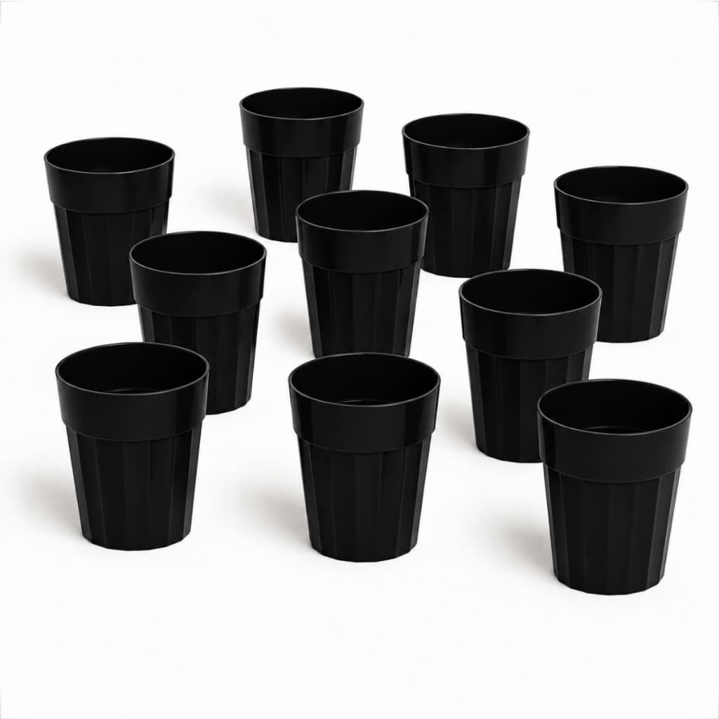 Kit 30 Copos 350ml de Plastico Merenda Festas Crianças Reutilizavel
