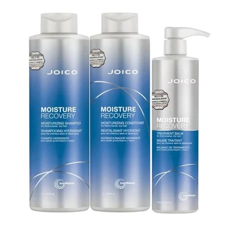 Kit Joico Moisture Recovery Shampoo, Cond 2x1l + Másc 500ml