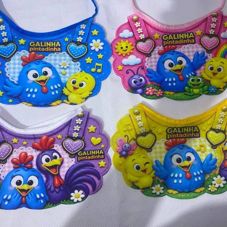 BABADORES PET 3D ESTILO BANDANA – KIT COM 10 UNIDADE