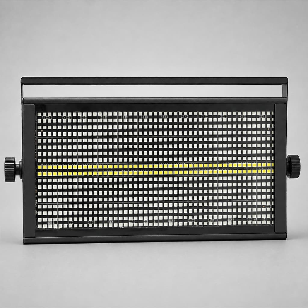 Strobo Led Colorido 880 Leds 1000w Rgbw Triled Fita Led Branca Automatico Ritmico Dmx Iluminacao Profissional - 127/220v
