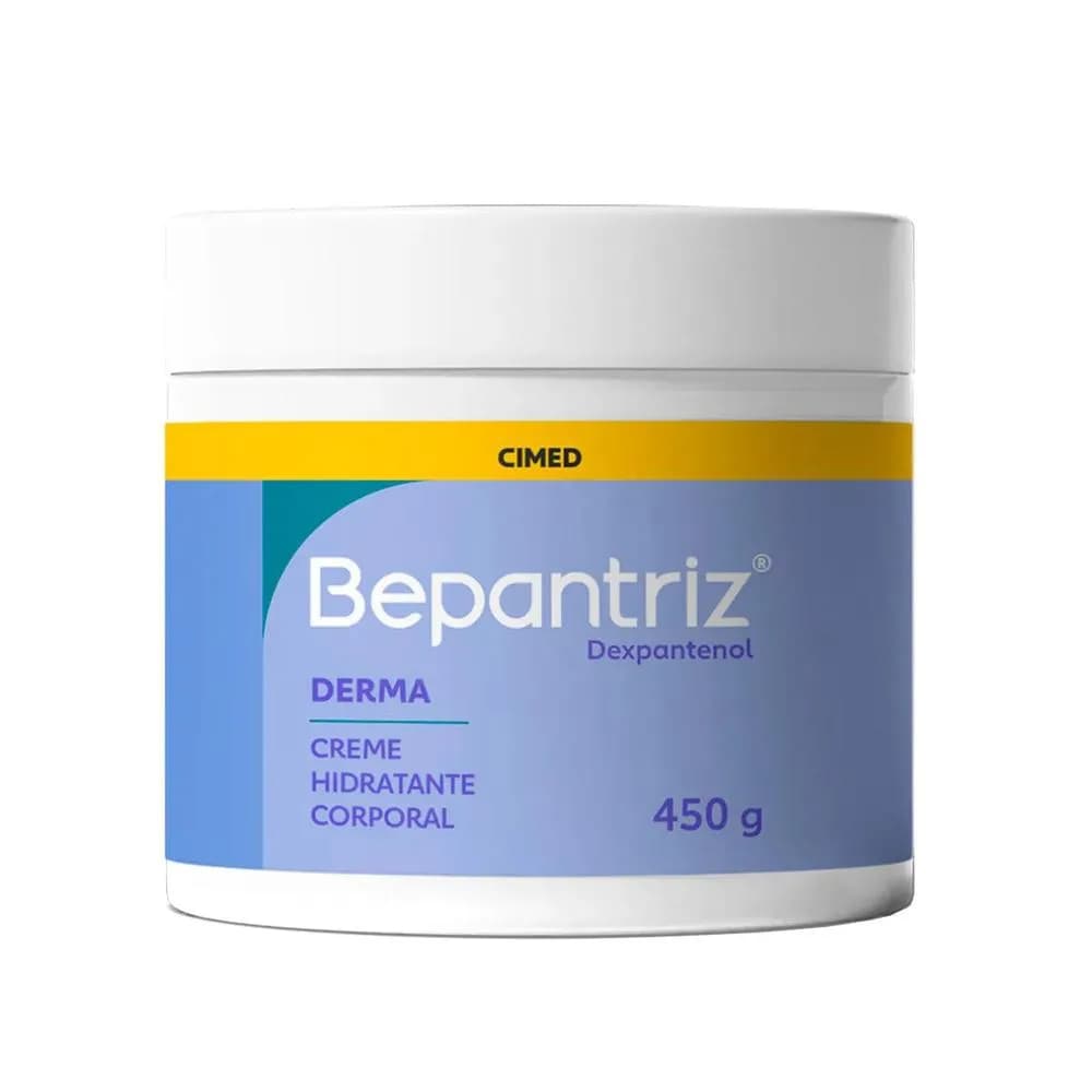 Creme Corporal Hidratação Regenerador Bepantriz Derma 450g